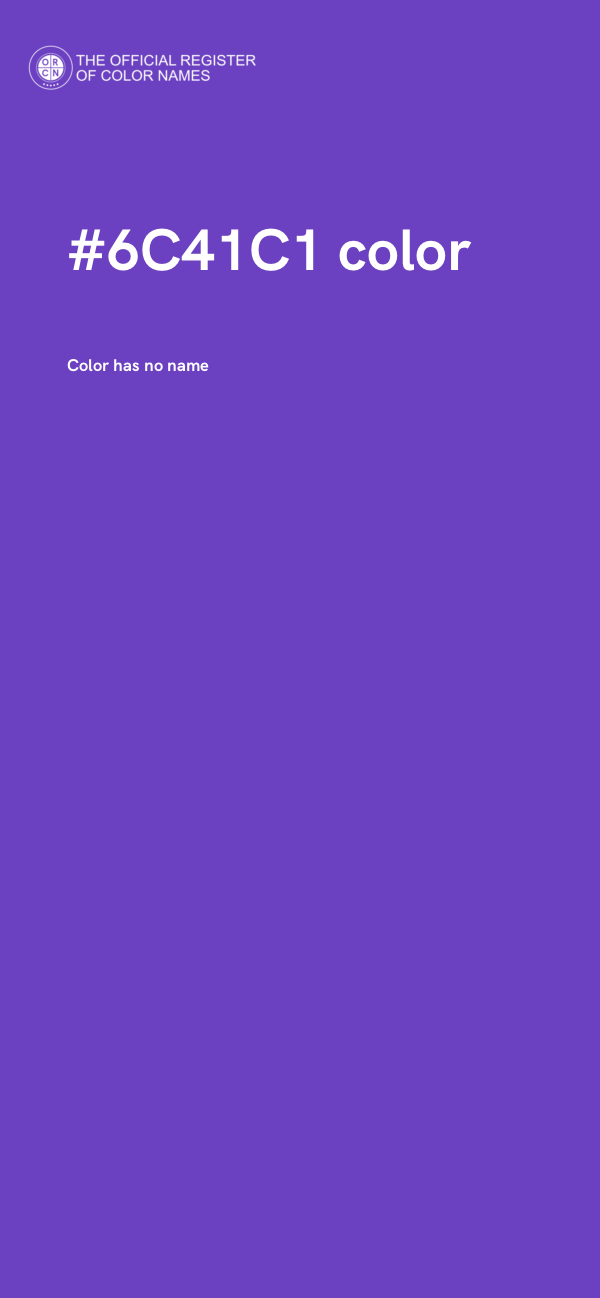 #6C41C1 color image