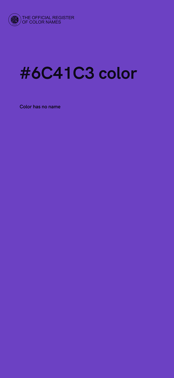 #6C41C3 color image