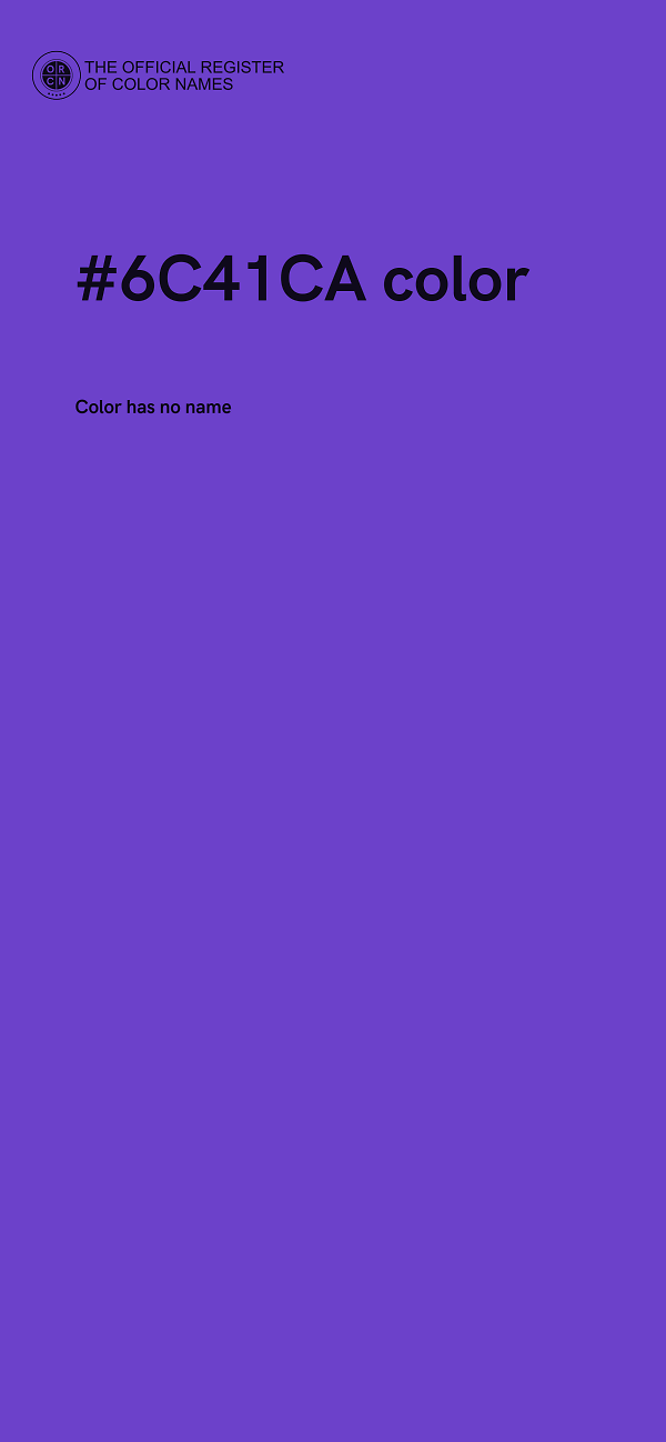 #6C41CA color image