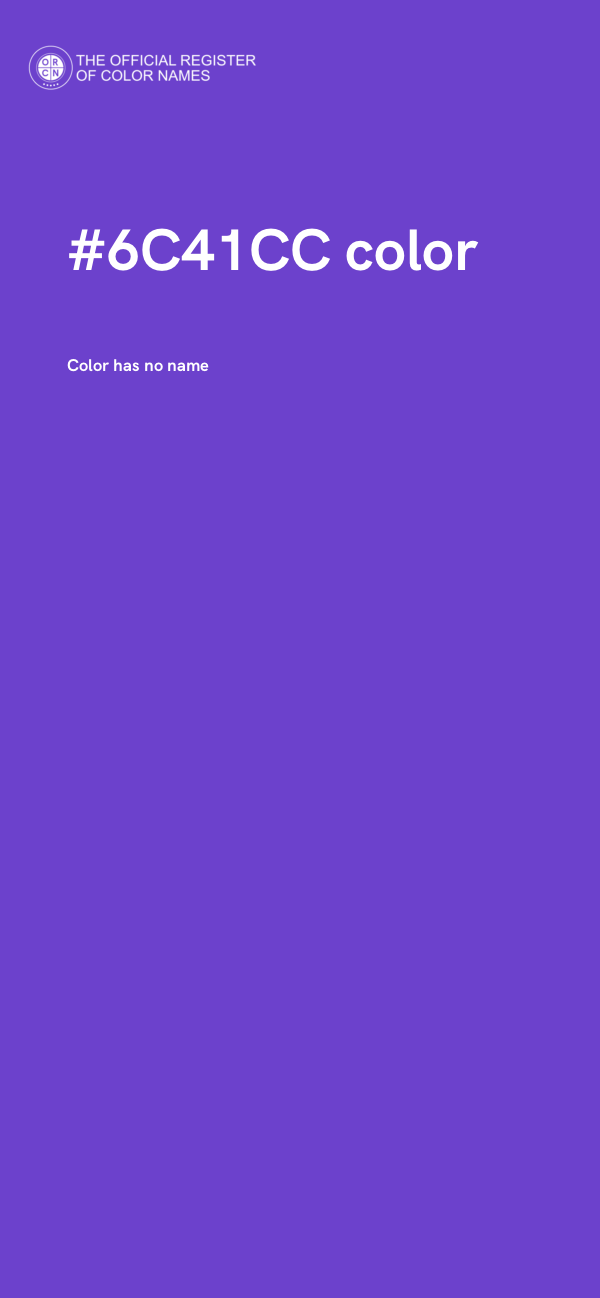 #6C41CC color image