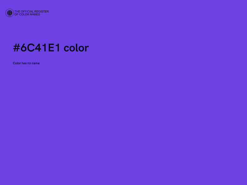 #6C41E1 color image