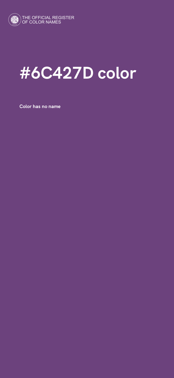 #6C427D color image