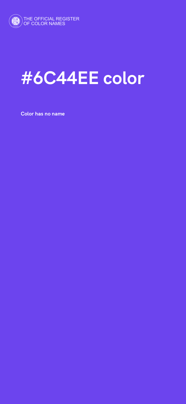 #6C44EE color image