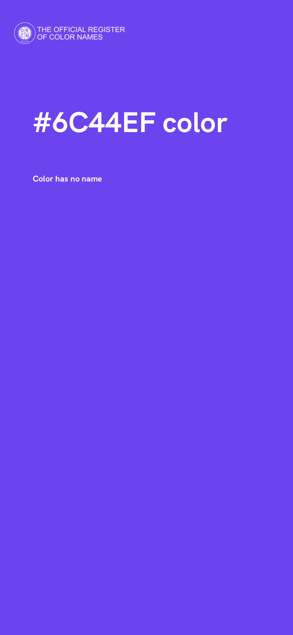 #6C44EF color image