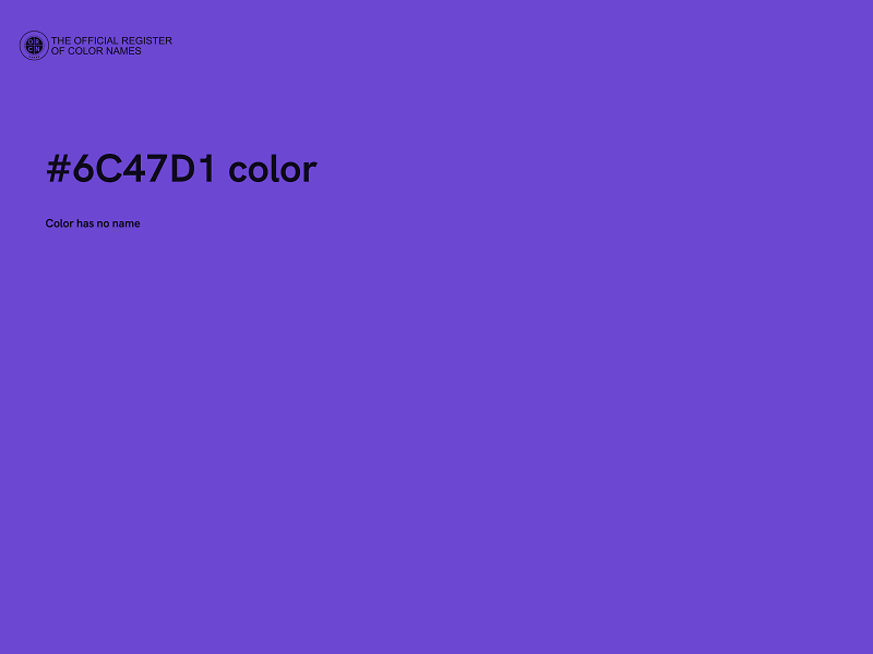 #6C47D1 color image