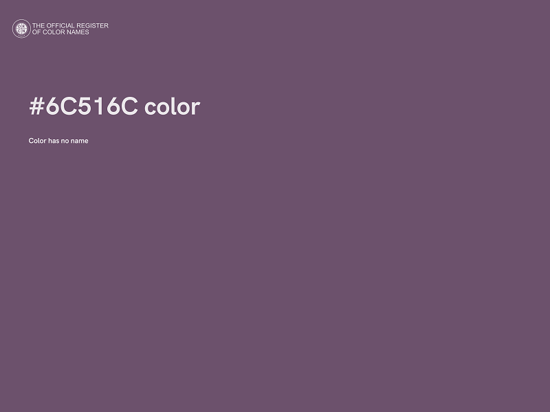 #6C516C color image