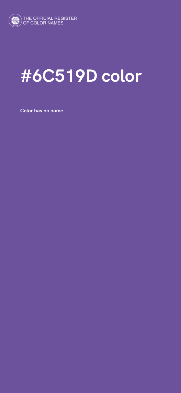 #6C519D color image