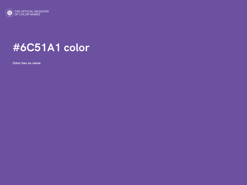 #6C51A1 color image