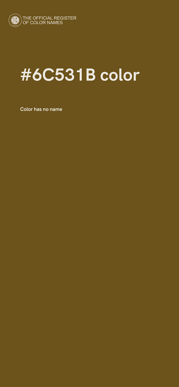 #6C531B color image