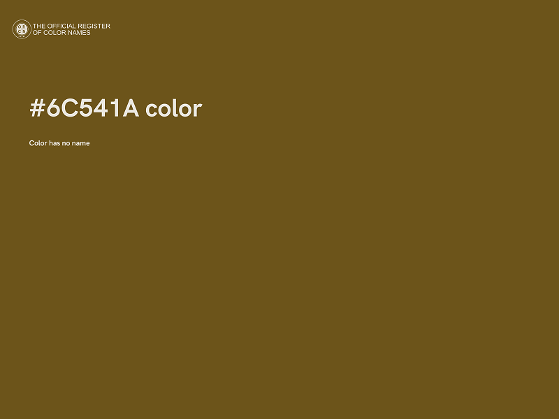 #6C541A color image