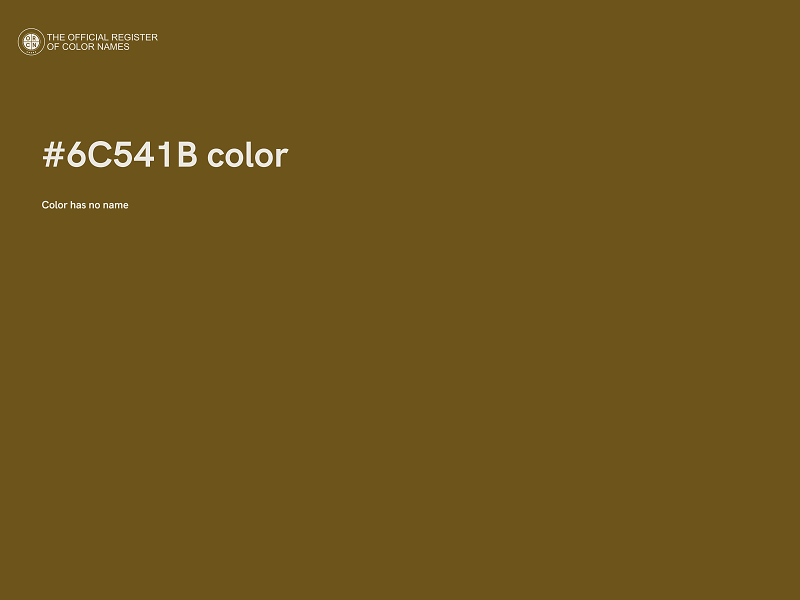 #6C541B color image