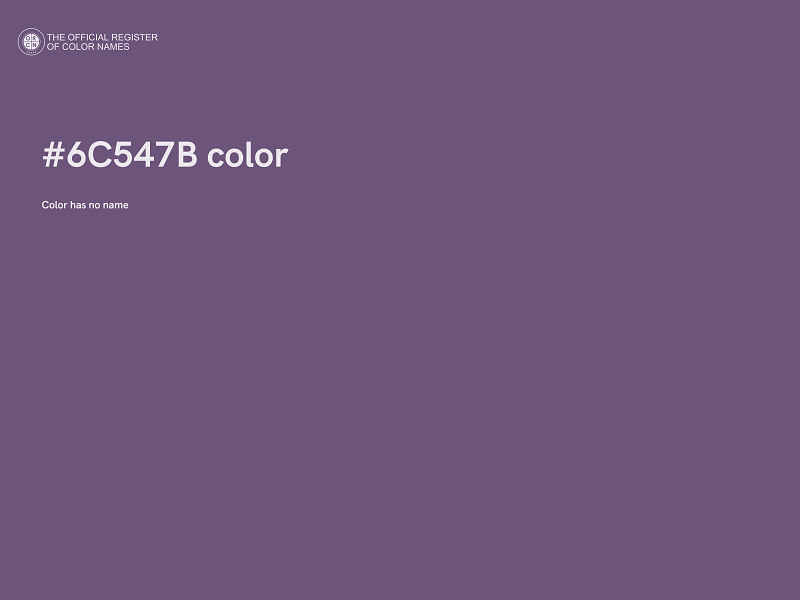 #6C547B color image