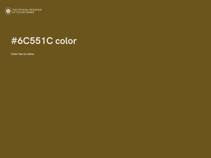 #6C551C color image