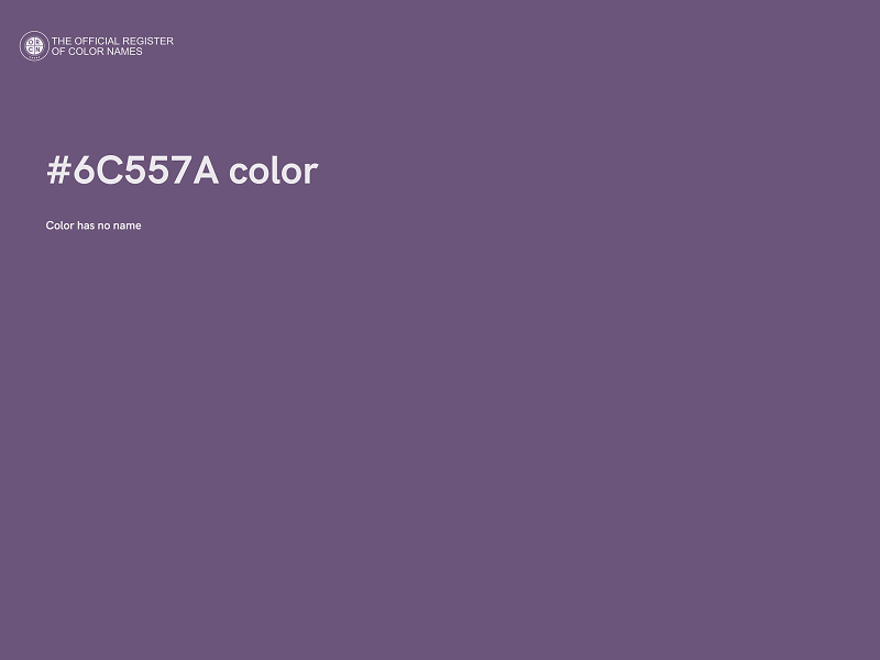 #6C557A color image