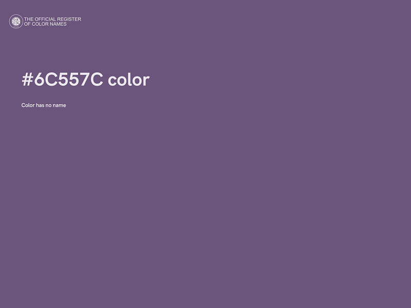 #6C557C color image