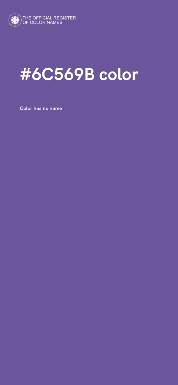 #6C569B color image
