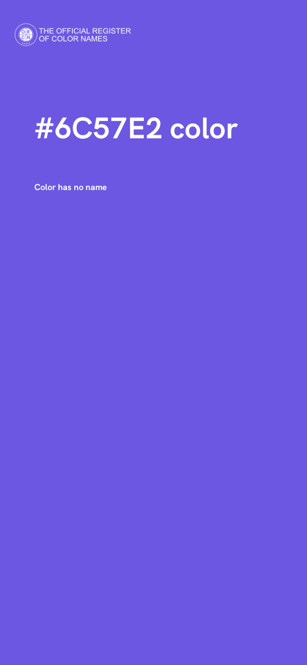 #6C57E2 color image