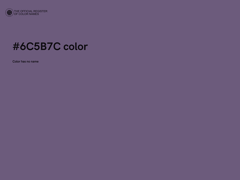 #6C5B7C color image