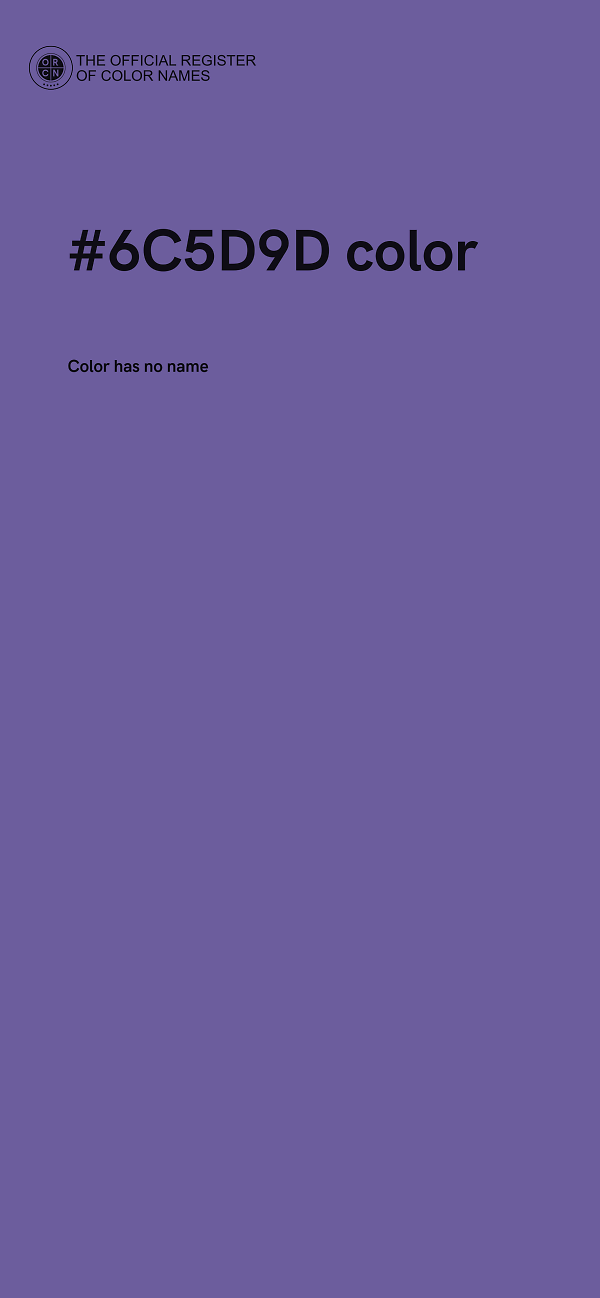 #6C5D9D color image