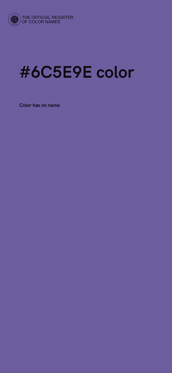 #6C5E9E color image