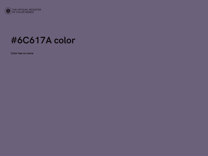 #6C617A color image