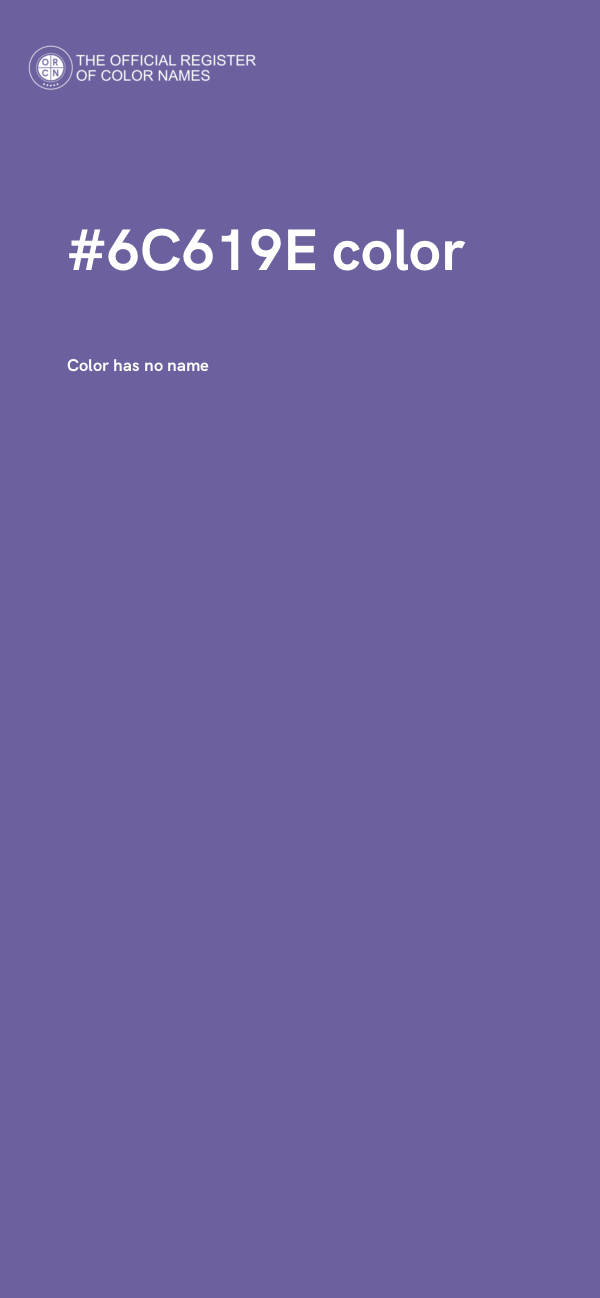 #6C619E color image