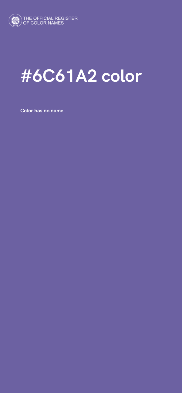 #6C61A2 color image