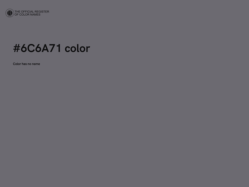 #6C6A71 color image