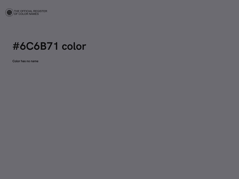 #6C6B71 color image
