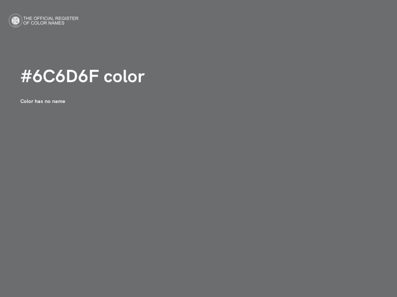 #6C6D6F color image