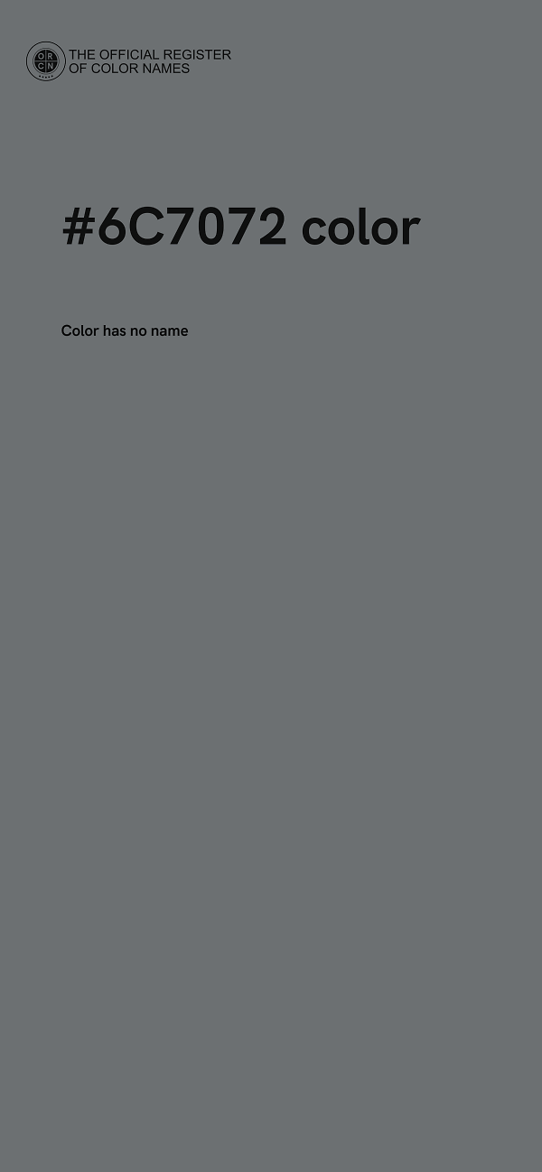 #6C7072 color image