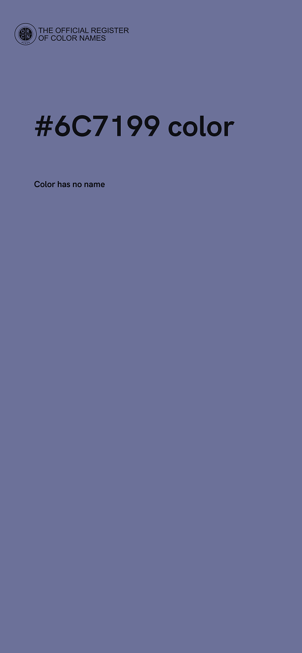 #6C7199 color image