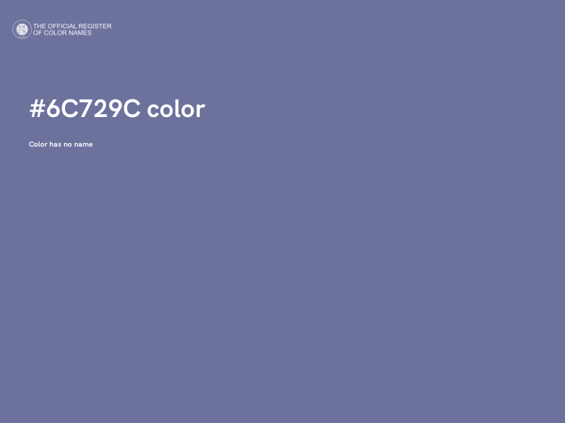 #6C729C color image