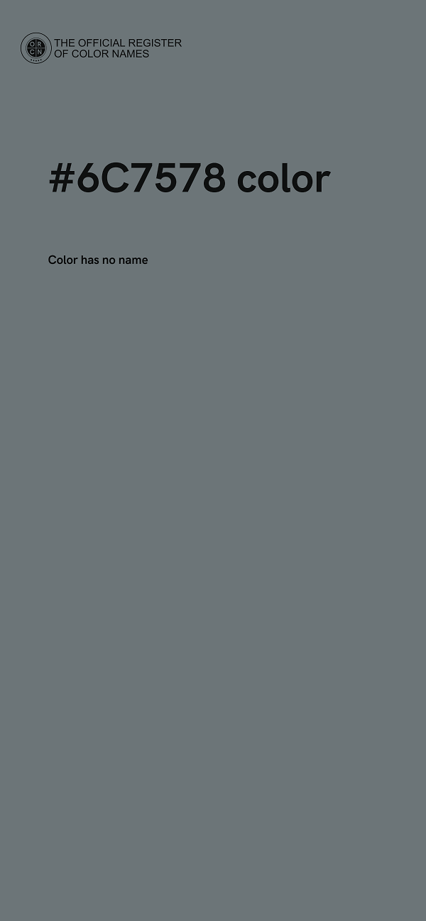 #6C7578 color image