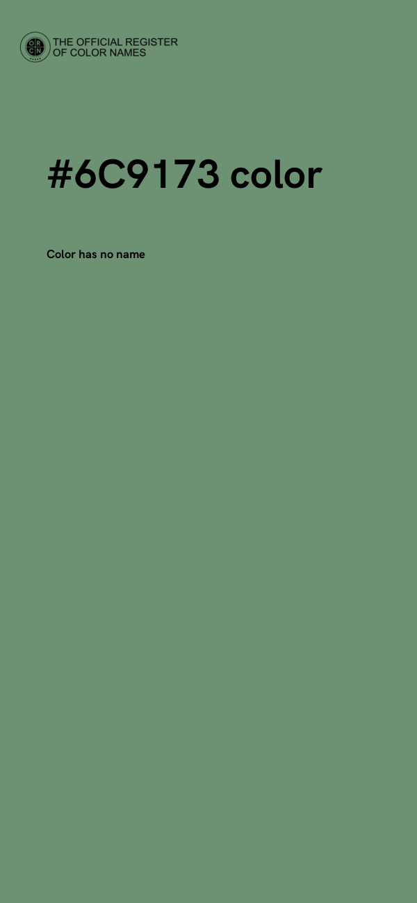#6C9173 color image