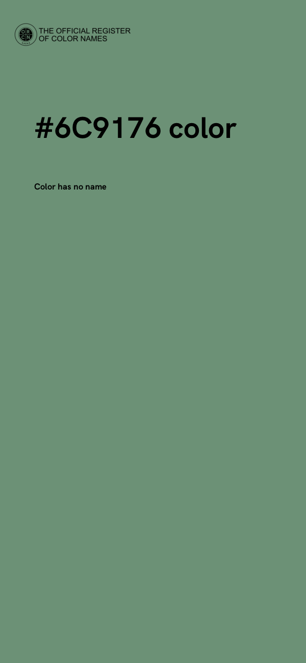 #6C9176 color image