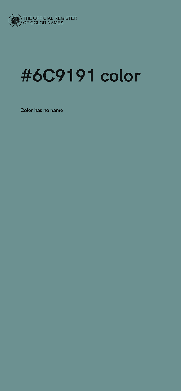 #6C9191 color image