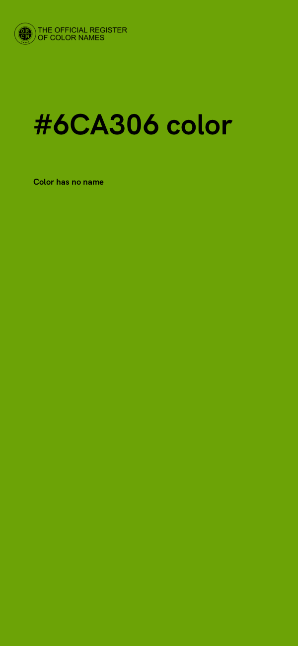#6CA306 color image