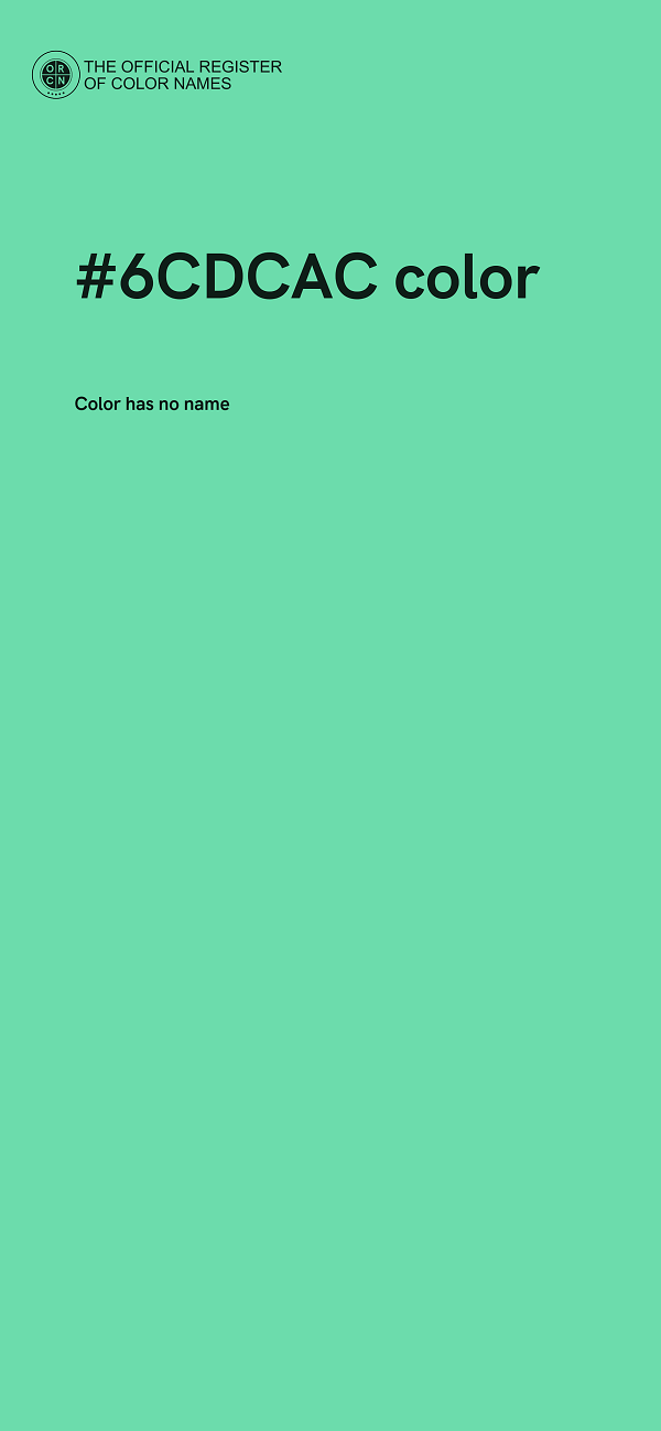 #6CDCAC color image