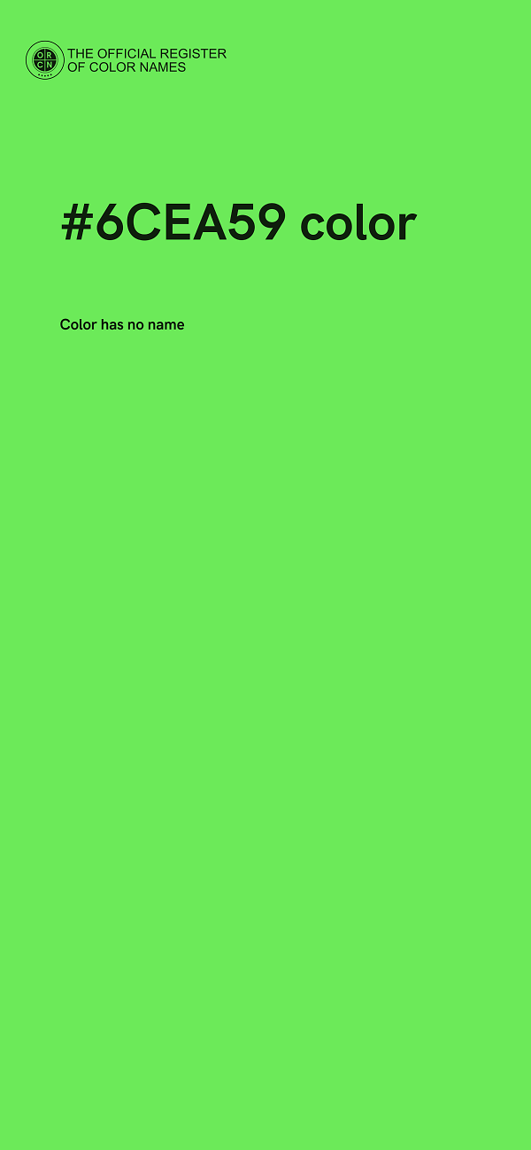 #6CEA59 color image