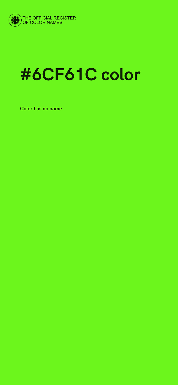 #6CF61C color image