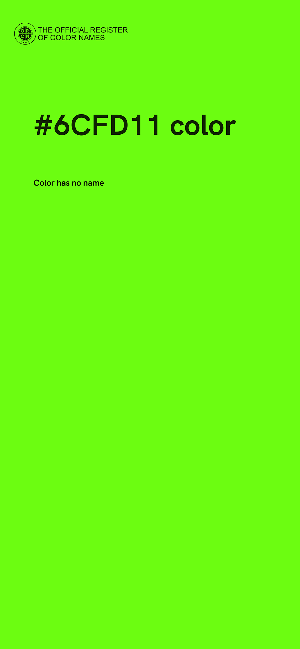 #6CFD11 color image
