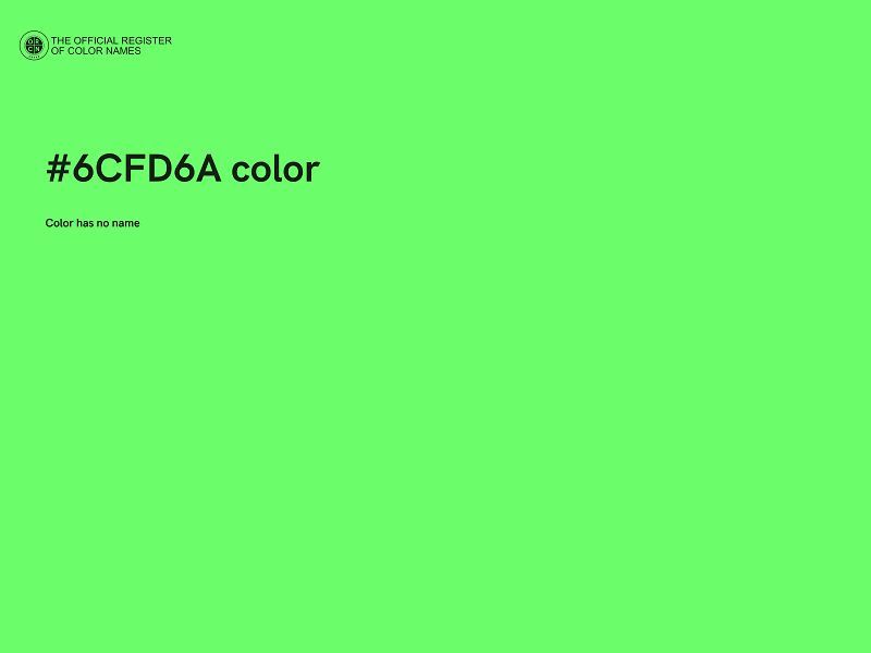 #6CFD6A color image