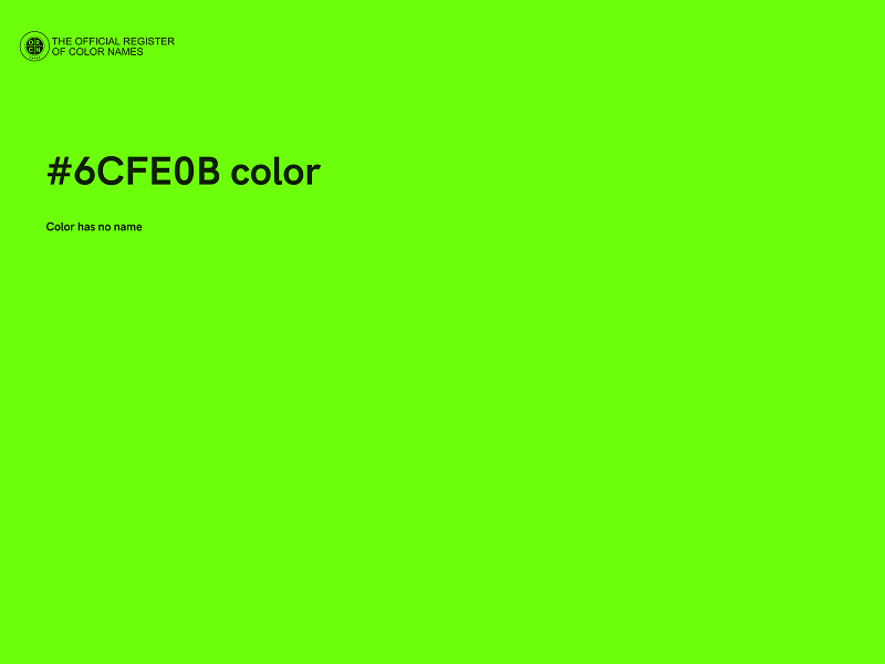 #6CFE0B color image