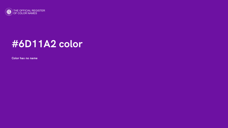 #6D11A2 color image