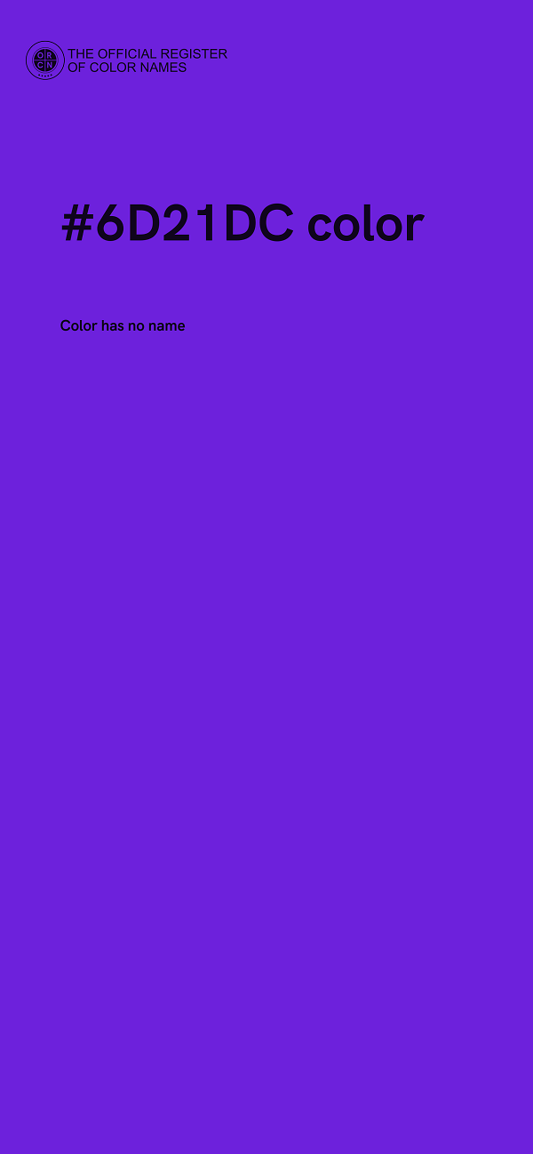 #6D21DC color image