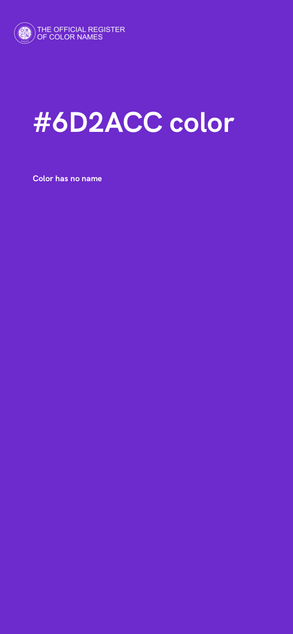 #6D2ACC color image