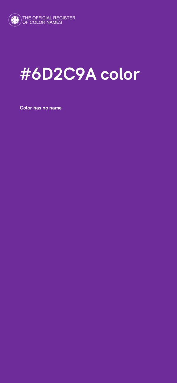 #6D2C9A color image