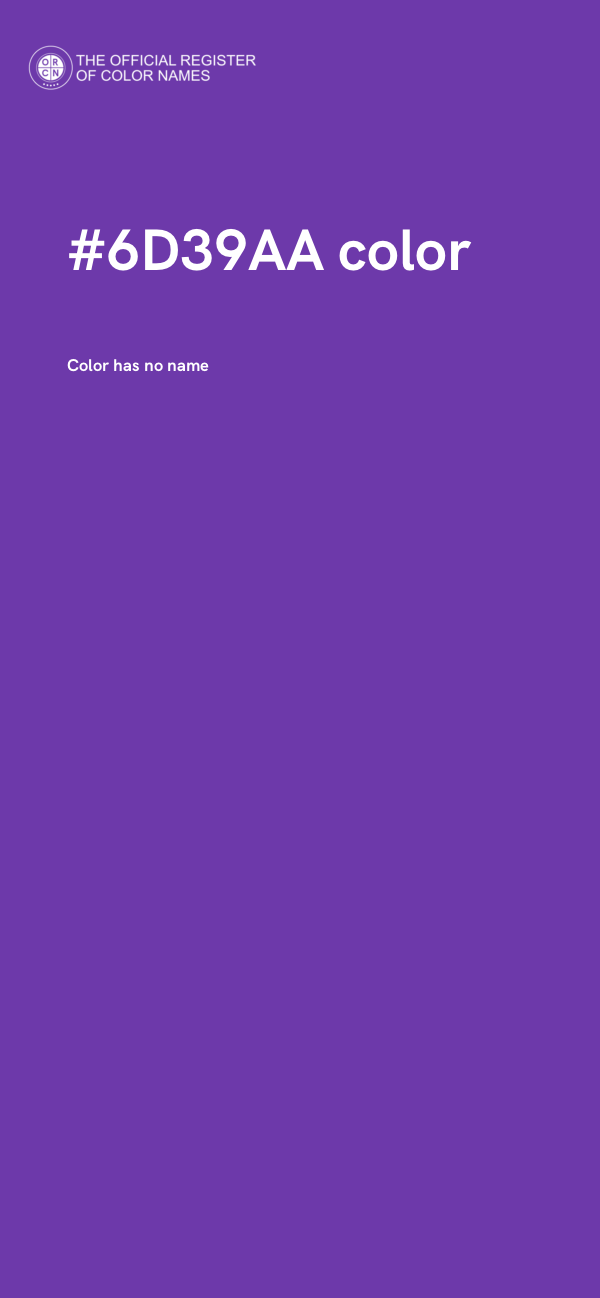 #6D39AA color image