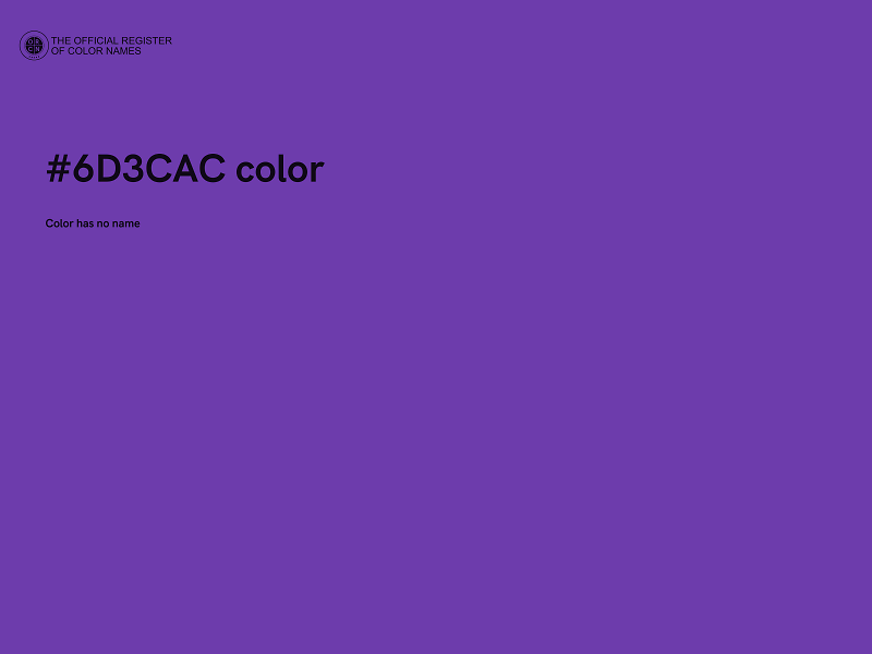 #6D3CAC color image